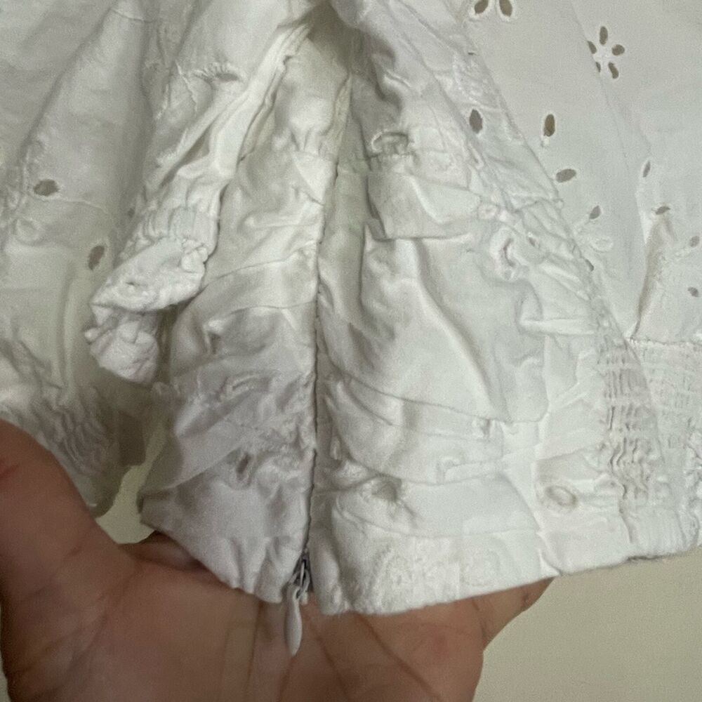 (A3)Zara Top with openwork embroidery from, size M - Picture 10 of 16